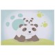 toile lumineuse scintillante pandi panda de domiva