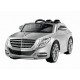 Voiture électrique pour enfant Mercedes Benz S600 grise, peinture métallique