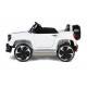 4X4 jeep électrique 2 places 12V blanche portes ouvrantes