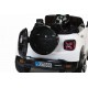 4X4 jeep électrique 2 places 12V blanche portes ouvrantes