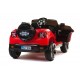 4X4 jeep électrique 2 places 12V rouge portes ouvrantes