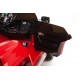 4X4 jeep électrique 2 places 12V rouge portes ouvrantes
