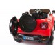 4X4 jeep électrique 2 places 12V rouge portes ouvrantes