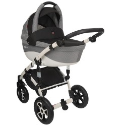Poussette duo Tirso noir moucheté
