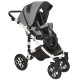 Poussette duo Tirso noir moucheté