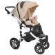 Poussette duo Tirso beige moucheté
