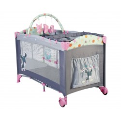 Lit parapluie sleepwell rose babygo