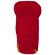 Chancelière Footmuff rouge ours