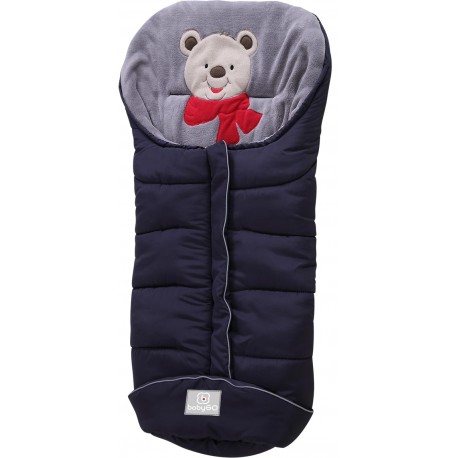 Ding Footmuff Grey Deluxe Chancelière universelle pour poussette