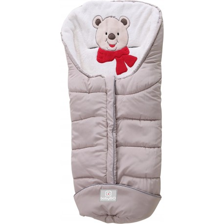 Ding Footmuff Grey Deluxe Chancelière universelle pour poussette