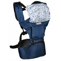 Porte bébé Wombat bleu navy babygo