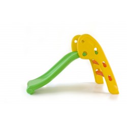 Toboggan slide vert et jaune babygo