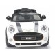 Voiture électrique pour enfant Mini Cooper S  12V blanche