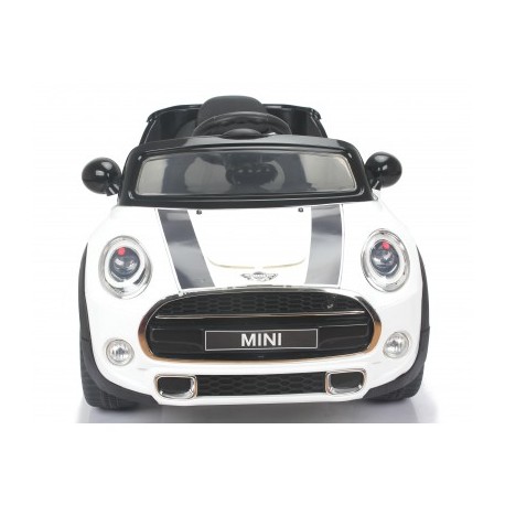 voiture électrique pour enfant Mini Cooper S 12 V blanche