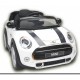 Voiture électrique pour enfant Mini Cooper S  12V blanche