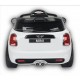 Voiture électrique pour enfant Mini Cooper S  12V blanche