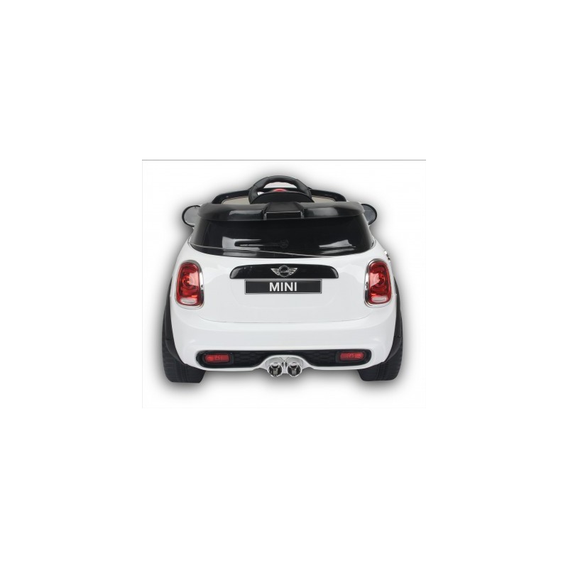 voiture électrique pour enfant Mini Cooper S 12 V blanche