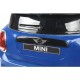 Voiture électrique pour enfant Mini Cooper S  12V bleu