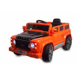 4x4 électrique style Défender orange 12V