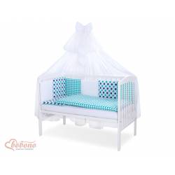 Parure de lit bébé complète Color mix Set 23