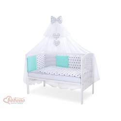 Parure de lit bébé complète Color mix Set 33