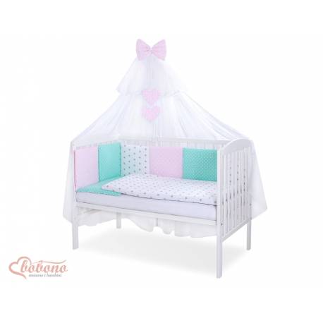 Parure de lit bébé complète Color mix Set 35