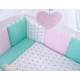 Parure de lit bébé complète Color mix Set 35