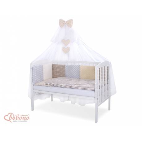 Parure de lit bébé complète Color mix Set 38