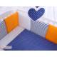 Parure de lit bébé complète Color mix Set 44