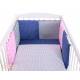 Parure de lit bébé complète Color mix Set 45