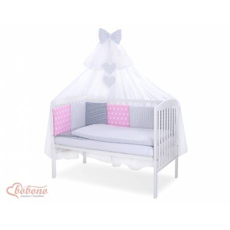 Parure de lit bébé complète Color mix Set 46