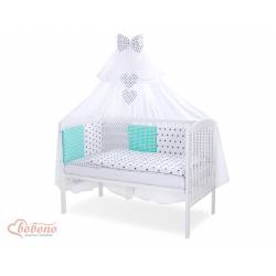 Parure de lit bébé complète Color mix Set 50