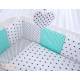 Parure de lit bébé complète Color mix Set 50