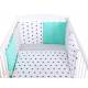 Parure de lit bébé complète Color mix Set 50