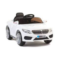 Berline Style 535 12V blanche - voiture électrique pour enfant