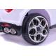 Voiture électrique style 4C blanche - voiture électrique pour enfant