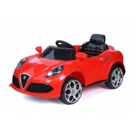 Voiture électrique style 4C rouge - voiture électrique pour enfant