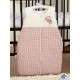 Parure de lit bébé bonne nuit beige marron
