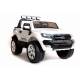 Voiture électrique FORD RANGER Wildtrike blanche deux places
