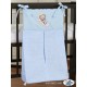Lit et Parure de lit bébé bonne nuit bleu
