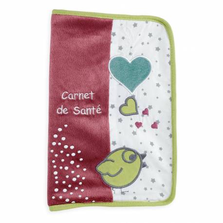 protège carnet de santé accroch'coeur