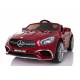 Voiture électrique pour enfant Mercedes SL65 rouge métallisée