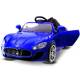 Voiture électrique pour enfant Maserati bleue