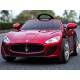 Voiture électrique pour enfant Maserati rouge