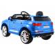 Voiture électrique pour enfant Audi Q7 métallisée bleue