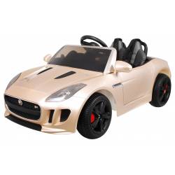 voiture électrique pour enfant Jaguar F Type champagne