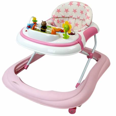 trotteur fille rose
