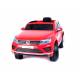 voiture électrique Touareg Volkswagen rouge