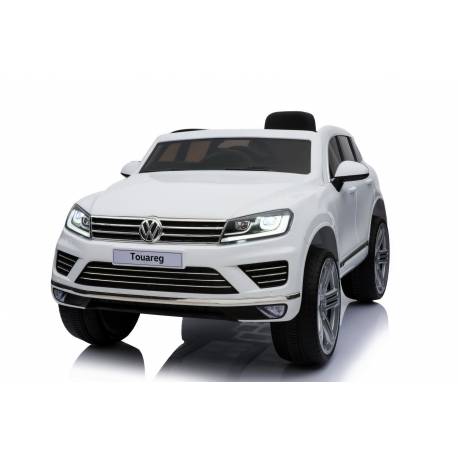 voiture électrique Touareg Volkswagen blanche