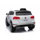 voiture électrique Touareg Volkswagen blanche